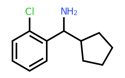 CAS 1183583-72-3 | (2-Chlorophenyl)(cyclopentyl)methanamine