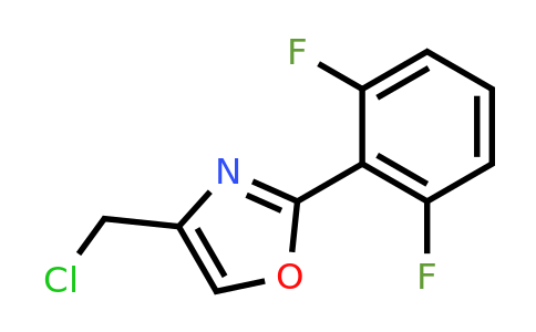 CAS 1183584-82-8 | 4-(chloromethyl)-2-(2,6-difluorophenyl)-1,3-oxazole