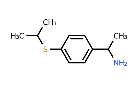 CAS 1183610-56-1 | 1-[4-(Propan-2-ylsulfanyl)phenyl]ethan-1-amine