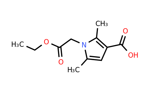 CAS 1183616-12-7 | 1-(2-ethoxy-2-oxoethyl)-2,5-dimethyl-1H-pyrrole-3-carboxylic acid