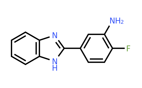 CAS 1183634-12-9 | 5-(1H-1,3-benzodiazol-2-yl)-2-fluoroaniline