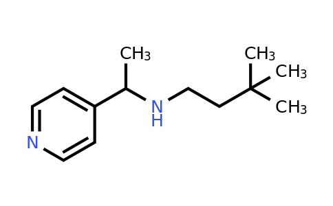 CAS 1183669-41-1 | (3,3-dimethylbutyl)[1-(pyridin-4-yl)ethyl]amine