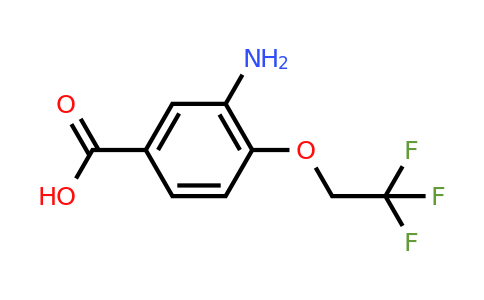 CAS 1183675-62-8 | 3-Amino-4-(2,2,2-trifluoroethoxy)benzoic acid