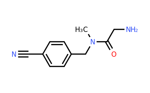 CAS 1183699-04-8 | 2-Amino-N-(4-cyanobenzyl)-N-methylacetamide
