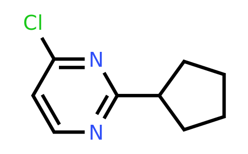 CAS 1183726-54-6 | 4-chloro-2-cyclopentylpyrimidine