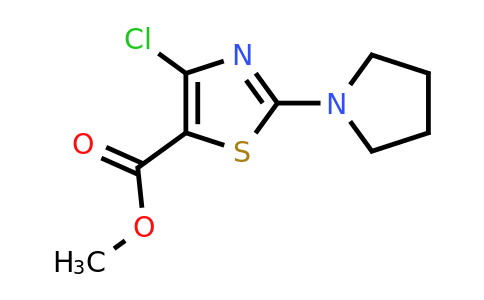 CAS 1183743-41-0 | methyl 4-chloro-2-(pyrrolidin-1-yl)-1,3-thiazole-5-carboxylate