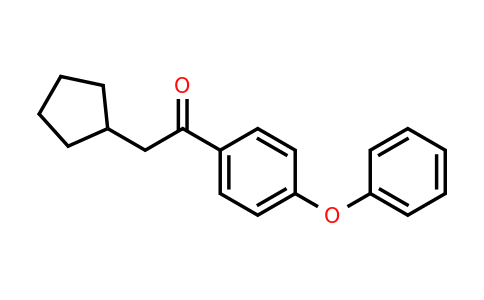 CAS 1183760-48-6 | 2-cyclopentyl-1-(4-phenoxyphenyl)ethan-1-one