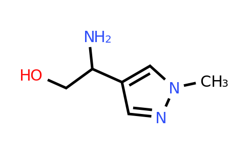CAS 1183772-33-9 | 2-amino-2-(1-methyl-1H-pyrazol-4-yl)ethan-1-ol