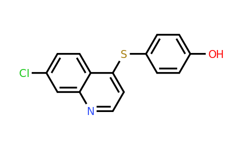 CAS 1183785-49-0 | 4-[(7-chloroquinolin-4-yl)sulfanyl]phenol