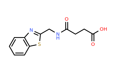 CAS 1183841-11-3 | 4-((Benzo[d]thiazol-2-ylmethyl)amino)-4-oxobutanoic acid