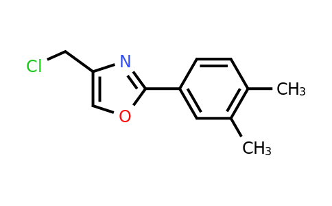 CAS 1183890-60-9 | 4-(Chloromethyl)-2-(3,4-dimethylphenyl)-1,3-oxazole