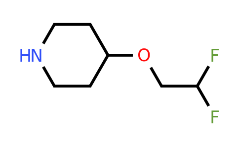 CAS 1183898-34-1 | 4-(2,2-difluoroethoxy)piperidine