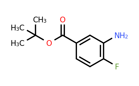 CAS 1183911-09-2 | tert-Butyl 3-amino-4-fluorobenzoate