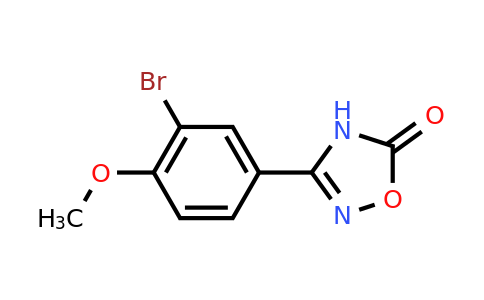 CAS 1183996-38-4 | 3-(3-bromo-4-methoxyphenyl)-4,5-dihydro-1,2,4-oxadiazol-5-one