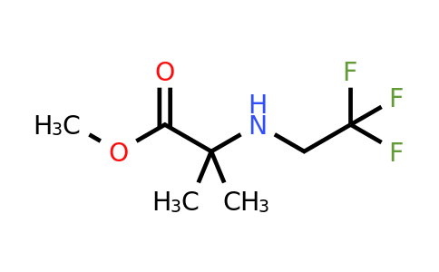 CAS 1184018-54-9 | methyl 2-methyl-2-[(2,2,2-trifluoroethyl)amino]propanoate