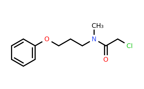 CAS 1184030-65-6 | 2-Chloro-N-methyl-N-(3-phenoxypropyl)acetamide