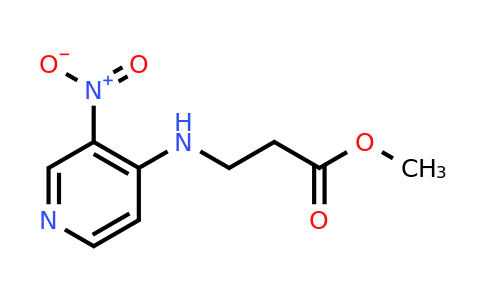 CAS 1184039-60-8 | methyl 3-[(3-nitropyridin-4-yl)amino]propanoate