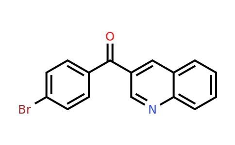 CAS 1184049-98-6 | (4-Bromophenyl)(quinolin-3-yl)methanone