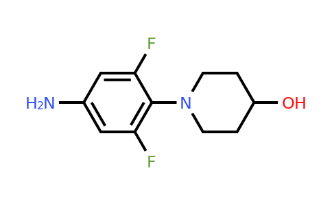 CAS 1184129-47-2 | 1-(4-Amino-2,6-difluorophenyl)piperidin-4-ol