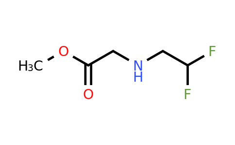 CAS 1184146-03-9 | methyl 2-[(2,2-difluoroethyl)amino]acetate
