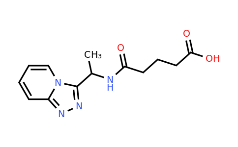 CAS 1184188-37-1 | 4-[(1-{[1,2,4]triazolo[4,3-a]pyridin-3-yl}ethyl)carbamoyl]butanoic acid