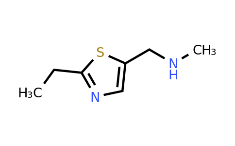 CAS 1184195-56-9 | [(2-Ethyl-1,3-thiazol-5-yl)methyl](methyl)amine