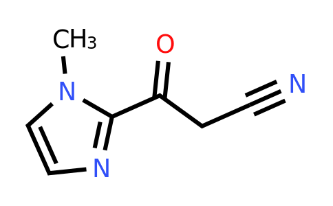 CAS 118431-92-8 | 3-(1-methyl-1H-imidazol-2-yl)-3-oxopropanenitrile