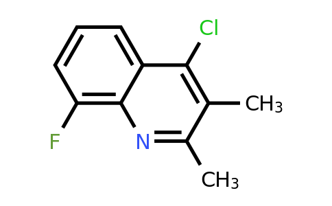 CAS 1184365-73-8 | 4-Chloro-8-fluoro-2,3-dimethylquinoline