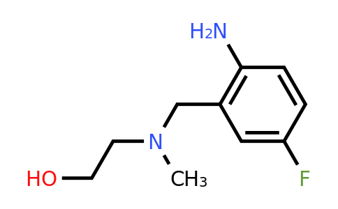 CAS 1184372-13-1 | 2-((2-Amino-5-fluorobenzyl)(methyl)amino)ethanol
