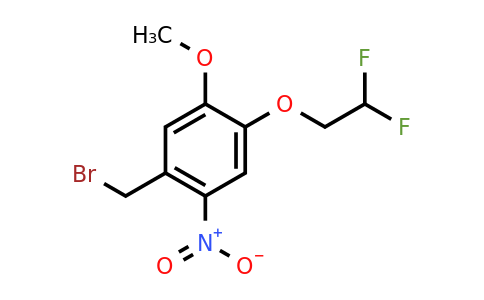 CAS 1184388-87-1 | 1-(bromomethyl)-4-(2,2-difluoroethoxy)-5-methoxy-2-nitrobenzene