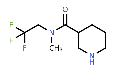CAS 1184429-01-3 | N-methyl-N-(2,2,2-trifluoroethyl)piperidine-3-carboxamide