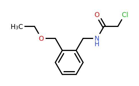 CAS 1184431-05-7 | 2-Chloro-N-{[2-(ethoxymethyl)phenyl]methyl}acetamide