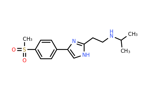 CAS 1184436-23-4 | {2-[4-(4-methanesulfonylphenyl)-1H-imidazol-2-yl]ethyl}(propan-2-yl)amine