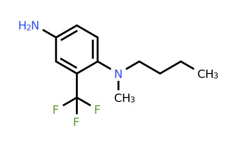 N1-Butyl-N1-methyl-2-(trifluoromethyl)benzene-1,4-diamine