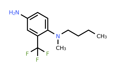CAS 1184470-68-5 | N1-Butyl-N1-methyl-2-(trifluoromethyl)benzene-1,4-diamine