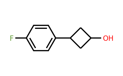 CAS 1184476-34-3 | 3-(4-Fluorophenyl)cyclobutan-1-ol