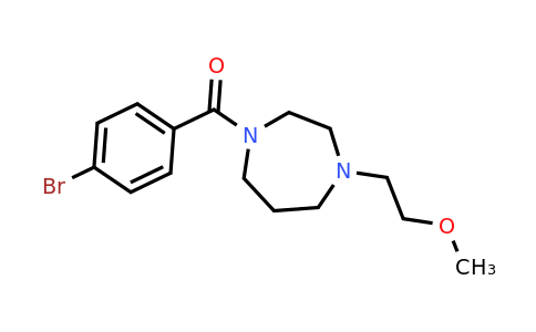 CAS 1184489-74-4 | 1-(4-bromobenzoyl)-4-(2-methoxyethyl)-1,4-diazepane
