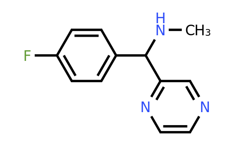 CAS 1184512-54-6 | [(4-Fluorophenyl)(pyrazin-2-yl)methyl](methyl)amine