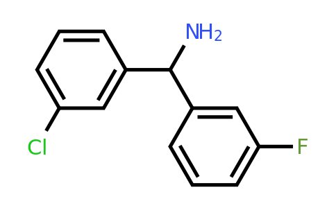 CAS 1184517-40-5 | (3-chlorophenyl)(3-fluorophenyl)methanamine