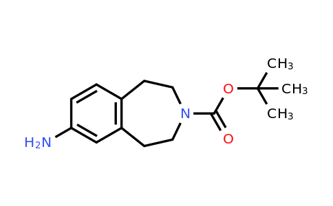 CAS 118454-24-3 | Tert-butyl 7-amino-4,5-dihydro-1H-benzo[D]azepine-3(2H)-carboxylate