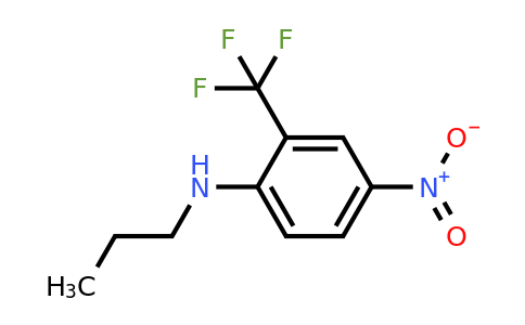 CAS 1184581-60-9 | 4-Nitro-N-propyl-2-(trifluoromethyl)aniline