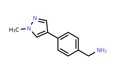 CAS 1184589-25-0 | [4-(1-methylpyrazol-4-yl)phenyl]methanamine