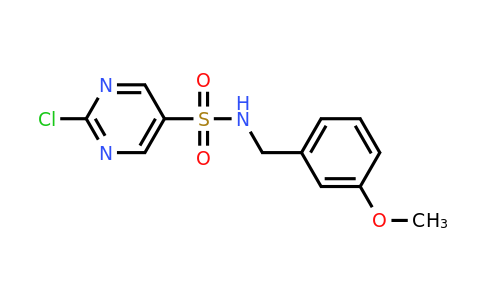 CAS 1184605-40-0 | 2-Chloro-N-(3-methoxybenzyl)pyrimidine-5-sulfonamide