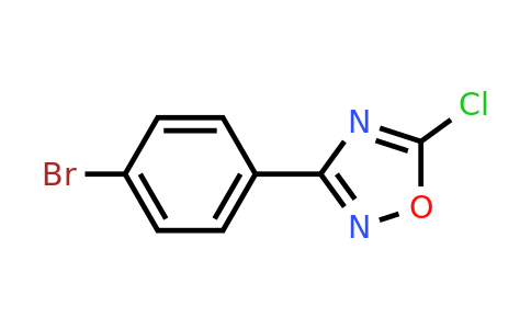 CAS 1184620-01-6 | 3-(4-Bromophenyl)-5-chloro-1,2,4-oxadiazole