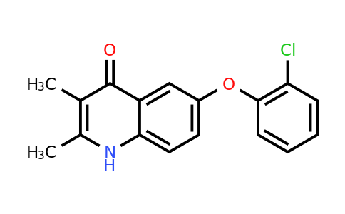 CAS 1184643-06-8 | 6-(2-chlorophenoxy)-2,3-dimethyl-1,4-dihydroquinolin-4-one