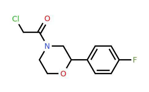 CAS 1184681-93-3 | 2-Chloro-1-[2-(4-fluorophenyl)morpholin-4-yl]ethan-1-one