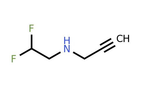 CAS 1184712-22-8 | (2,2-difluoroethyl)(prop-2-yn-1-yl)amine