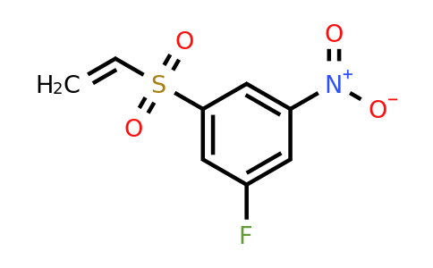CAS 1184756-81-7 | 1-(Ethenesulfonyl)-3-fluoro-5-nitrobenzene
