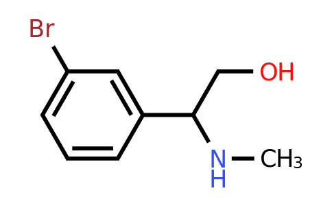 CAS 1184796-75-5 | 2-(3-bromophenyl)-2-(methylamino)ethan-1-ol