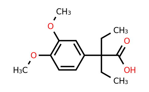 CAS 1184828-98-5 | 2-(3,4-dimethoxyphenyl)-2-ethylbutanoic acid